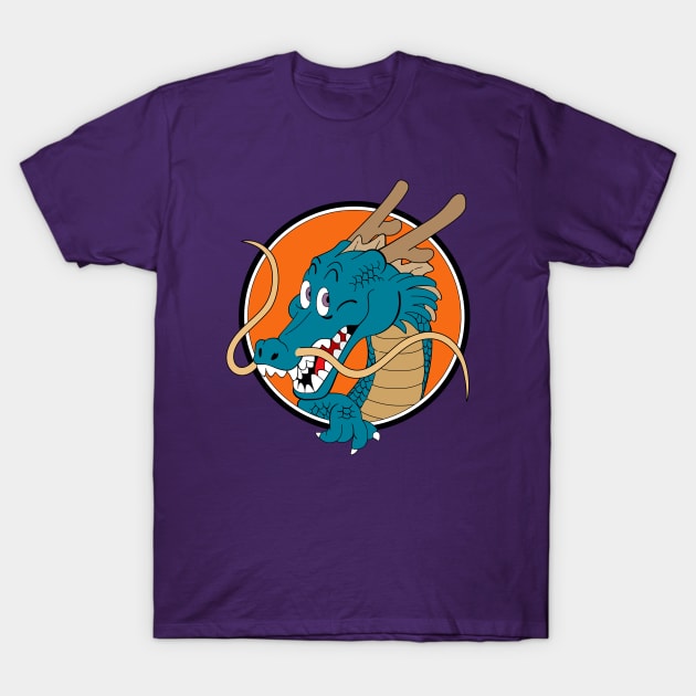 Dragon Ball Z Logo Dragon T-Shirt by modi927